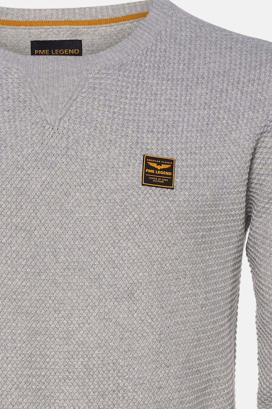 Pull O-hals - grijs
