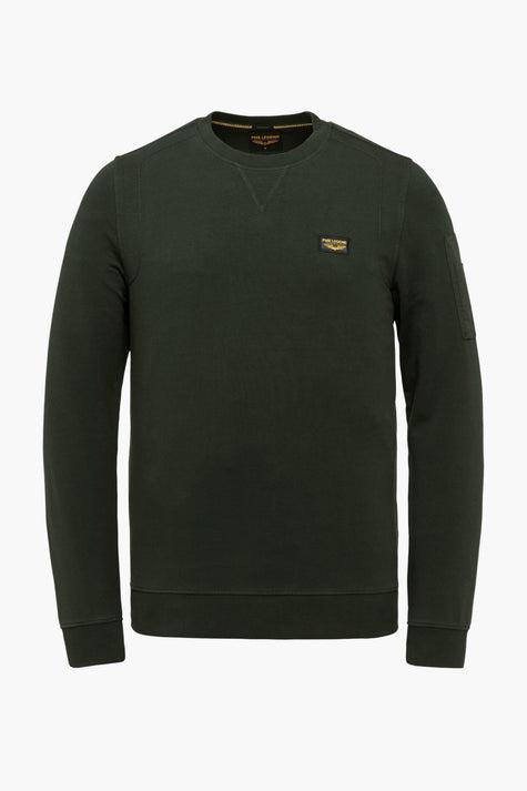 Sweater met ronde hals Groen - Pme Legend