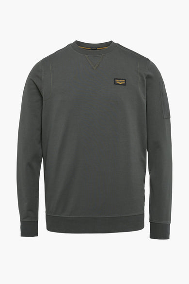 Sweater met ronde hals Grijs - Pme Legend