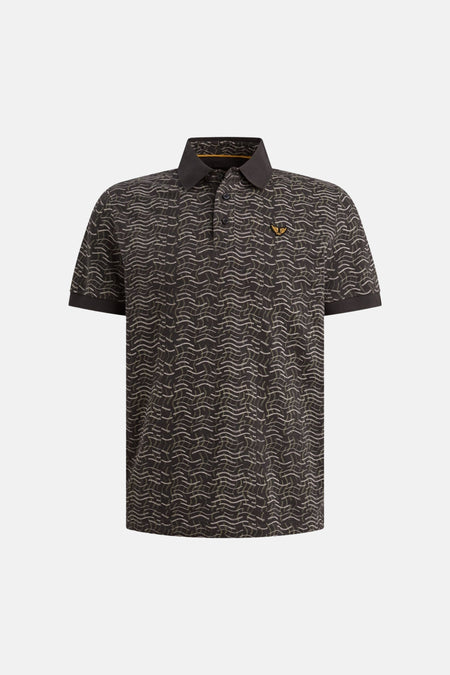 Polo met korte mouwen - zwart