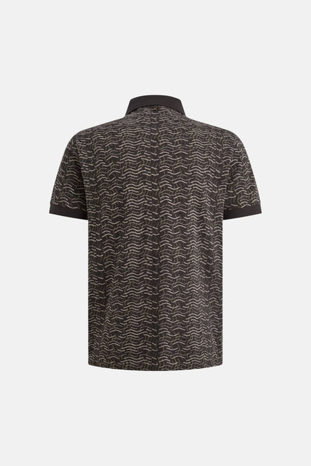 Polo met korte mouwen - zwart