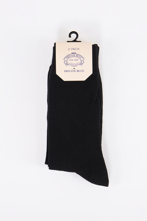 Chaussettes Noir - PRIVATE BLUE