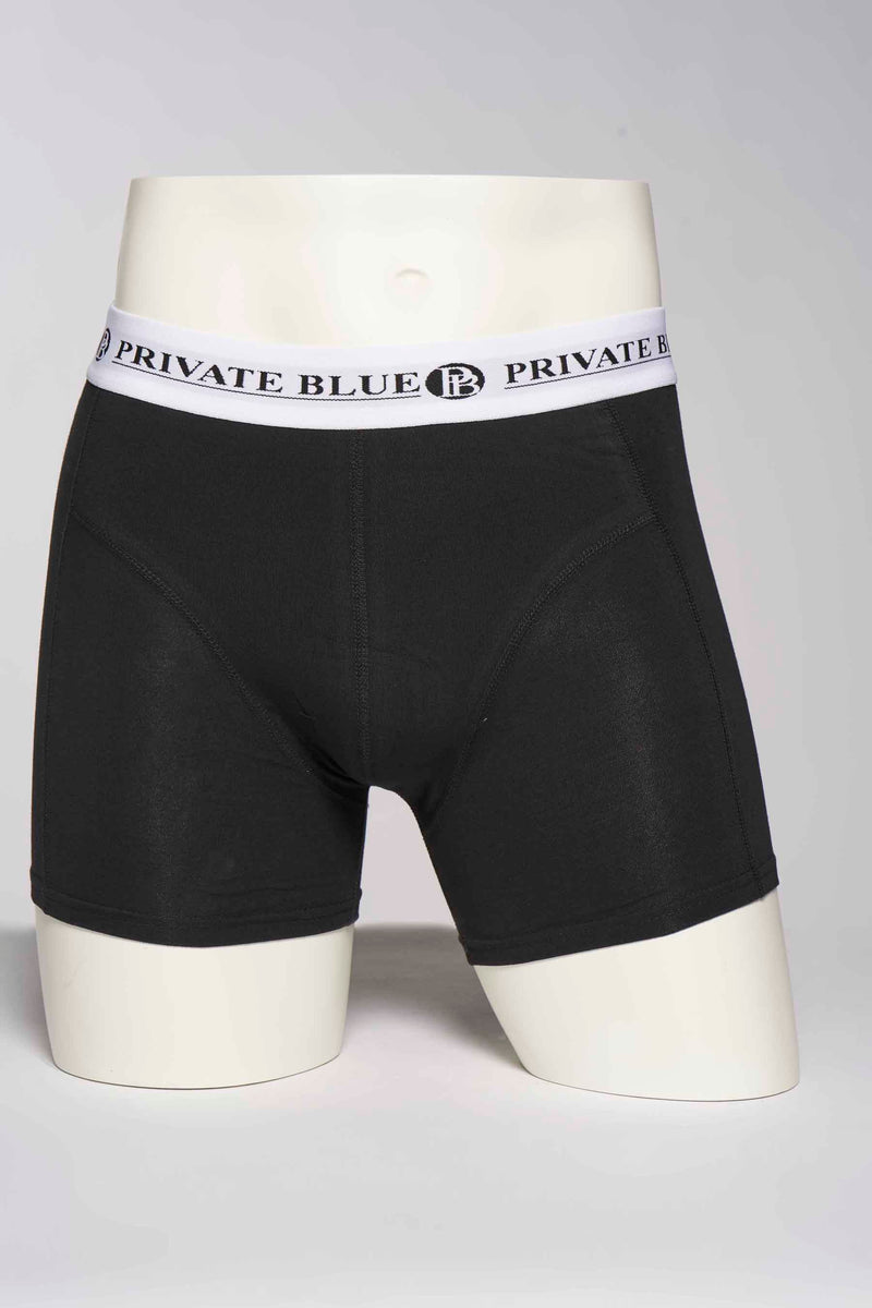 Boxer Noir - PRIVATE BLUE