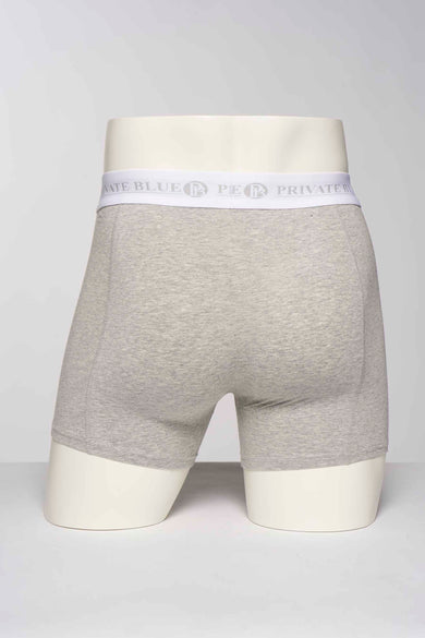 Boxer Gris - PRIVATE BLUE