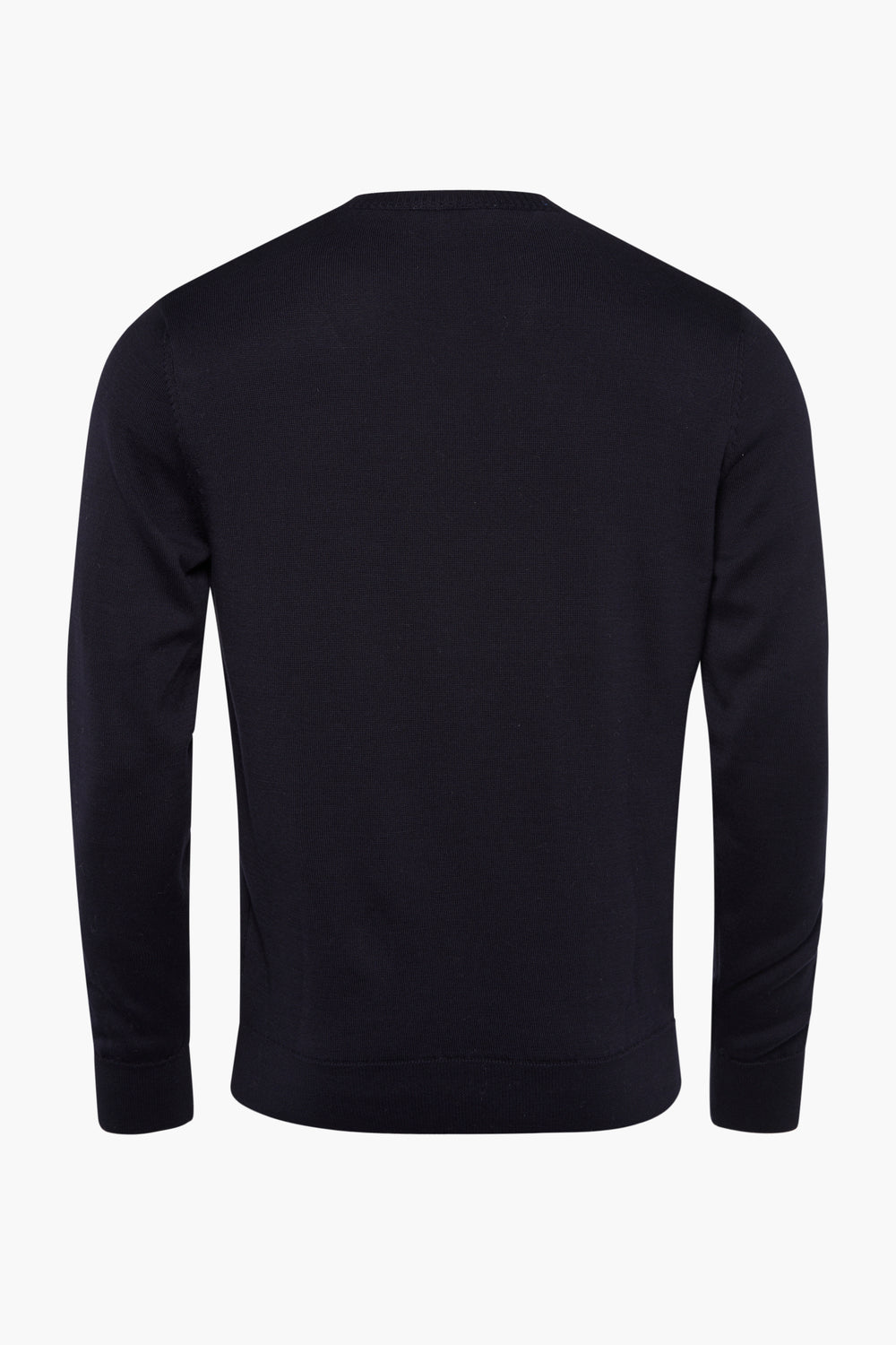 Pull col V Noir - PRIVATE BLUE