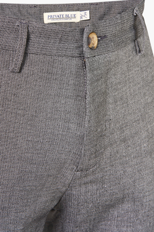 Pantalon coloré Gris - PRIVATE BLUE