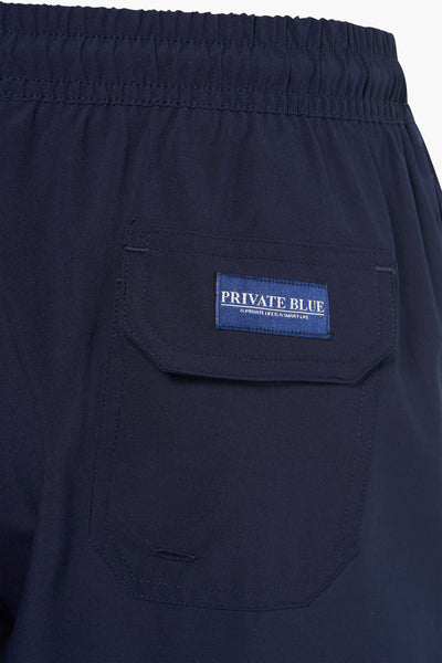Heren tops beachwear zwemshort Bleu - PRIVATE BLUE
