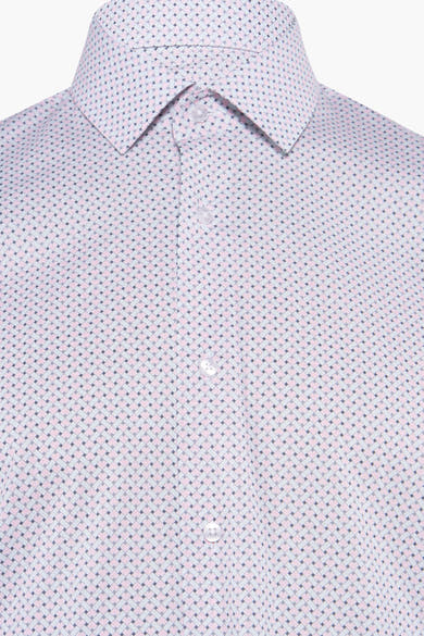 Chemise à manches longues verte de Private Blue, avec un motif à carreaux rose et bleu.