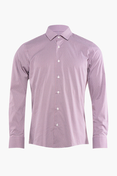 Chemise (manches longues) Rouge - PRIVATE BLUE
