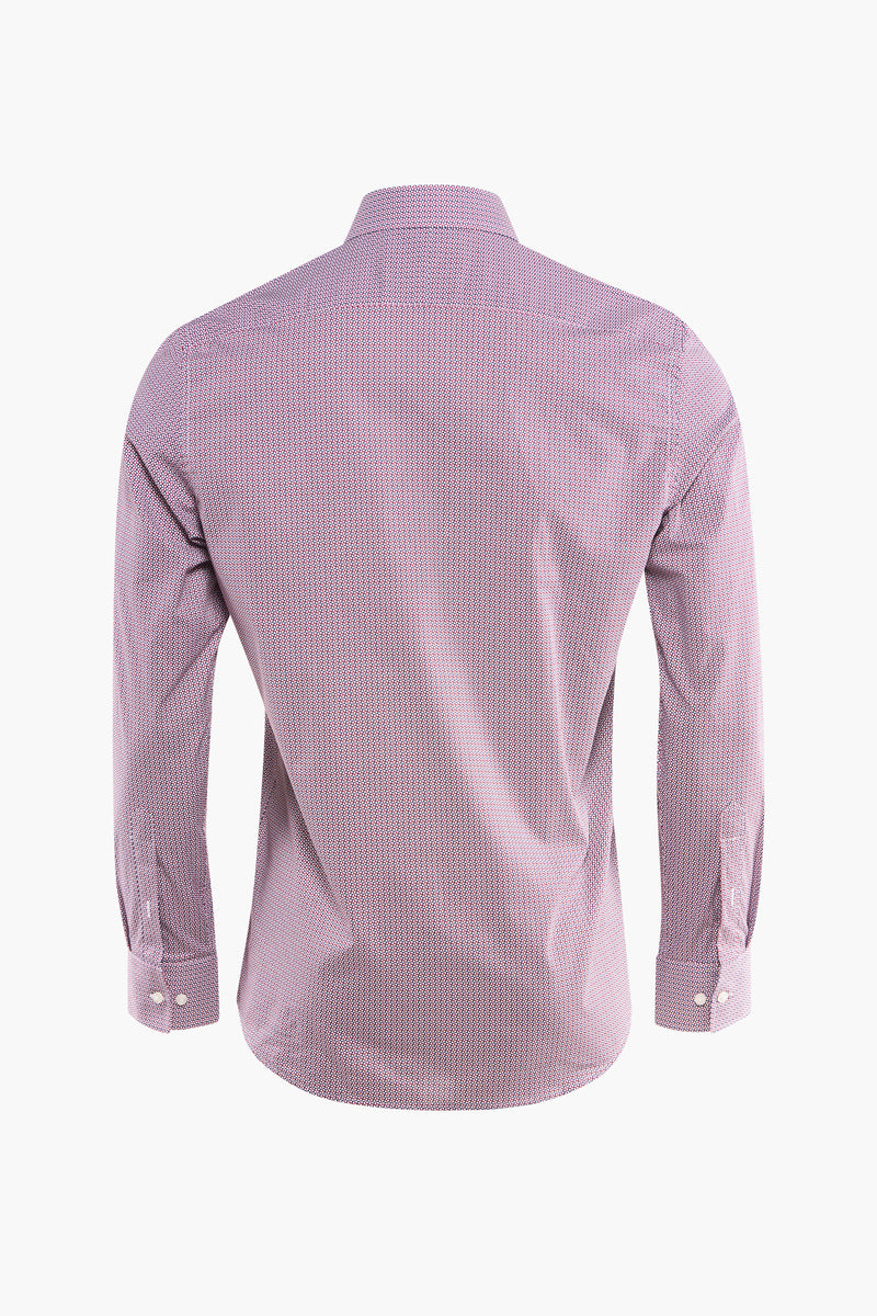 Chemise (manches longues) Rouge - PRIVATE BLUE