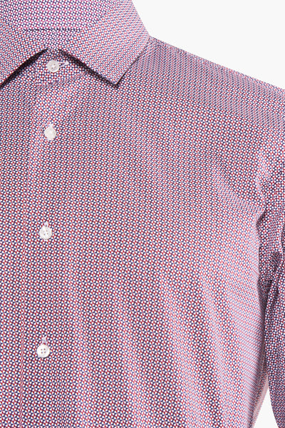 Chemise (manches longues) Rouge - PRIVATE BLUE