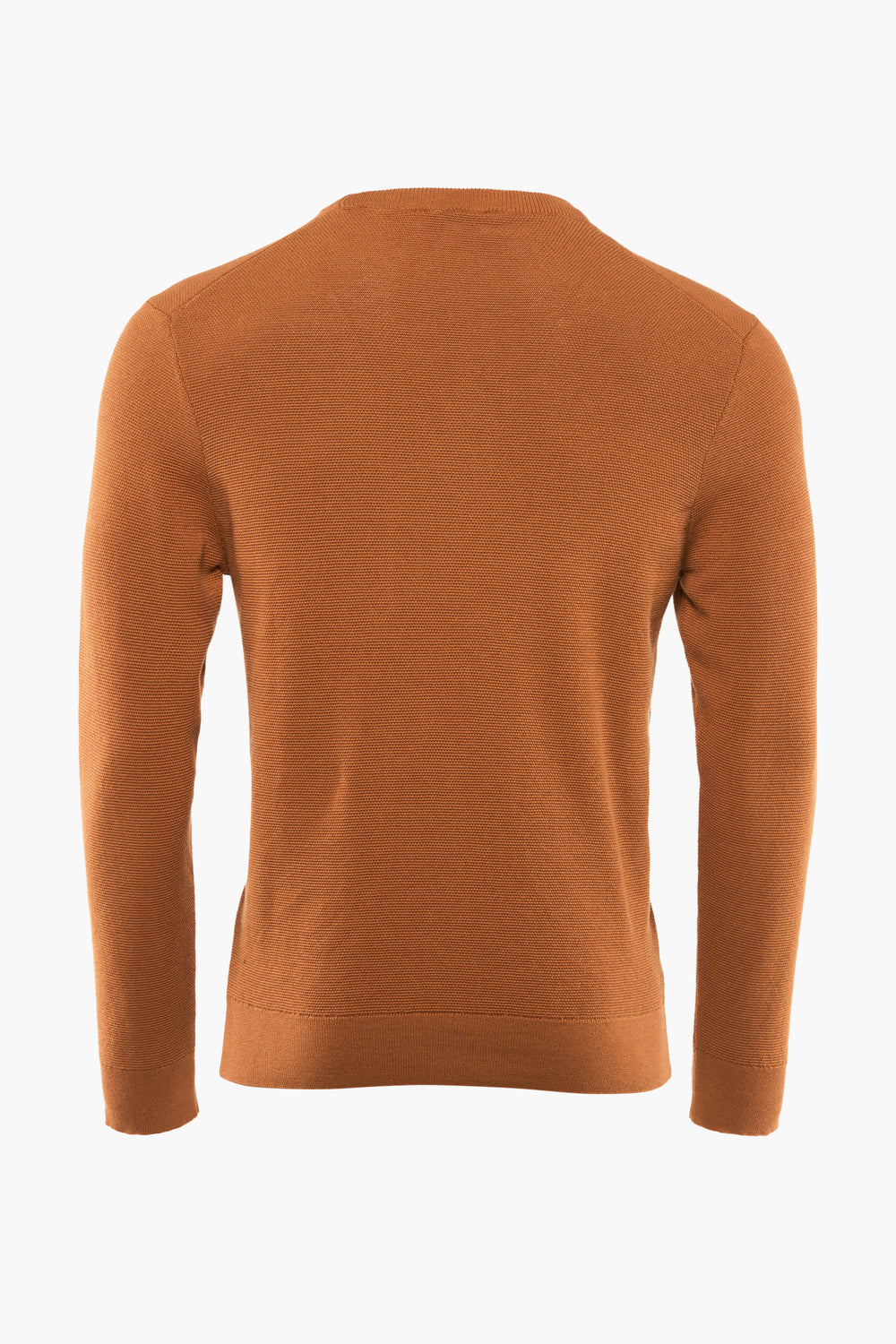 Pull col rond Brun - PRIVATE BLUE