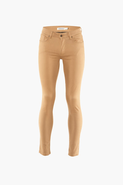 Pantalon coloré Beige - PRIVATE BLUE