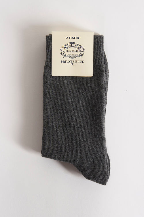 Chaussettes Gris - PRIVATE BLUE