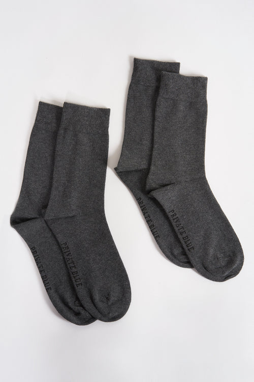 Chaussettes Gris - PRIVATE BLUE