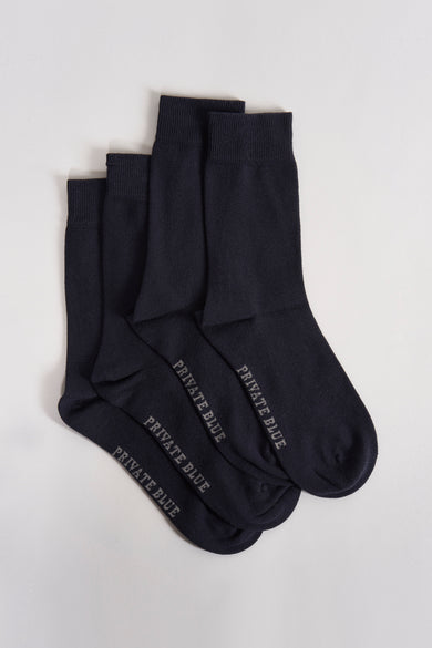 Sokken Blauw - PRIVATE BLUE