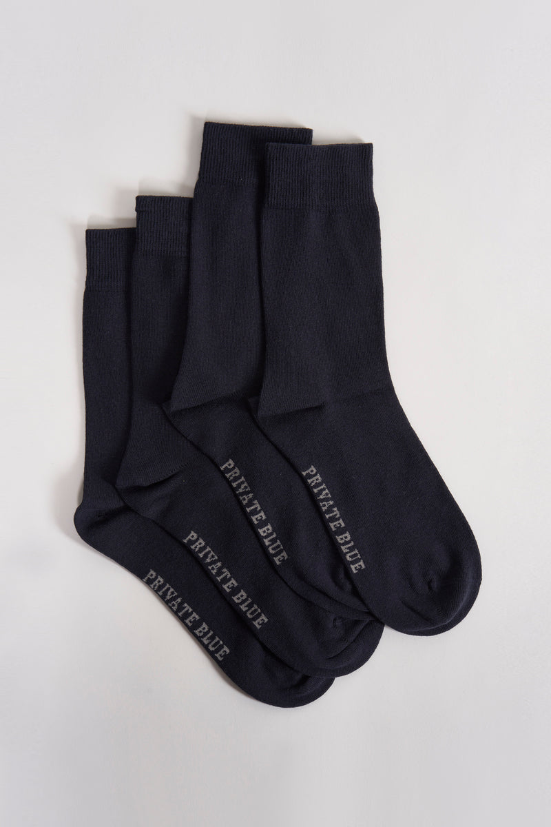 Sokken Blauw - PRIVATE BLUE