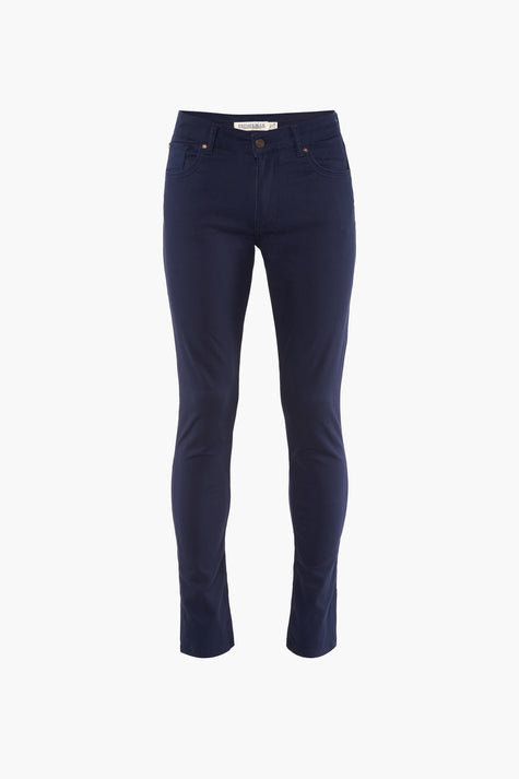 Pantalon coloré Bleu - PRIVATE BLUE