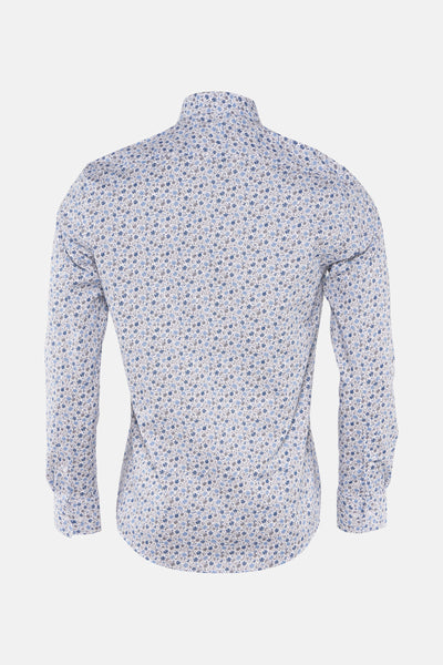 Chemise à manches longues - bleu