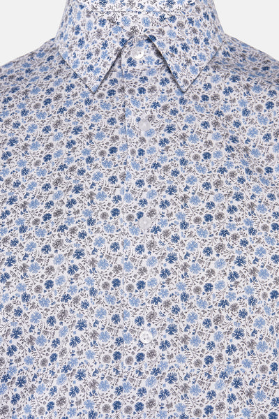 Chemise à manches longues - bleu