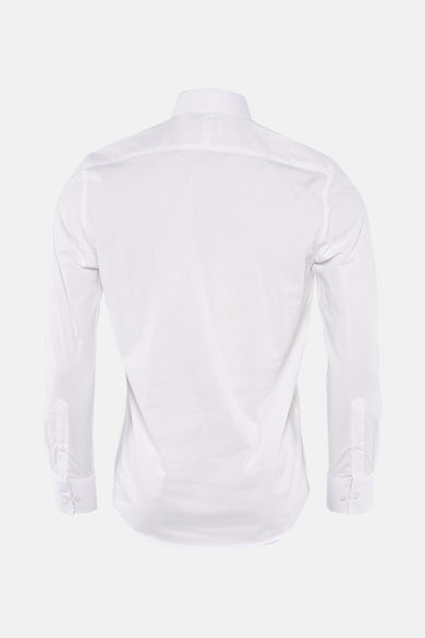 Hemd (lange mouwen) Wit - PRIVATE BLUE
