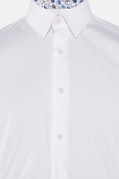 Chemise (manches longues) Blanc - PRIVATE BLUE