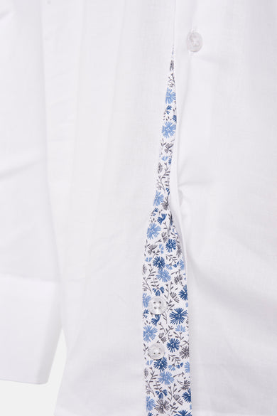 Chemise à manches longues - blanc - PRIVATE BLUE - 5