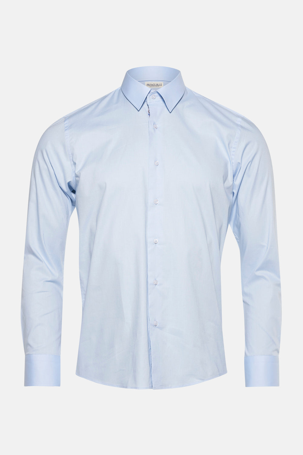 Chemise à manches longues - bleu