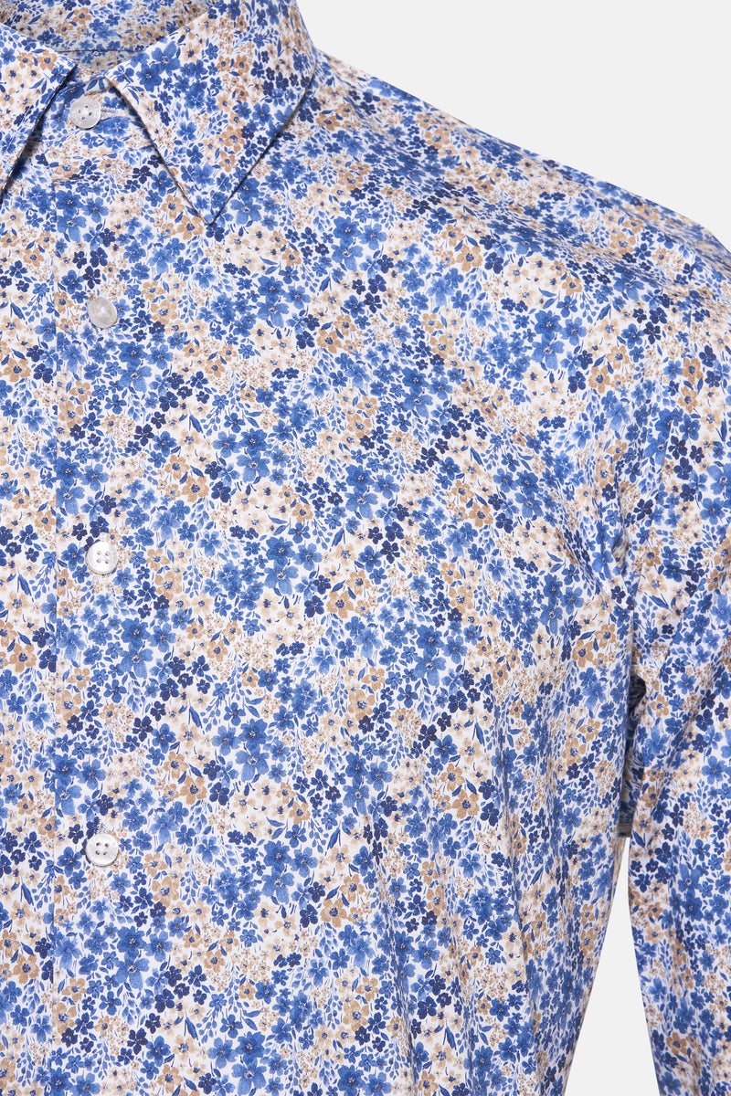 Hemd met lange mouwen - Blauw