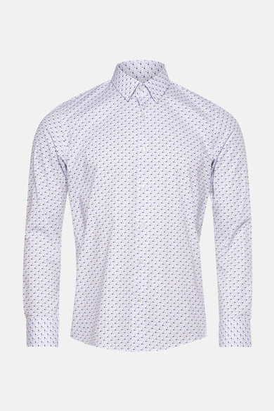 Hemd met lange mouwen - Blauw