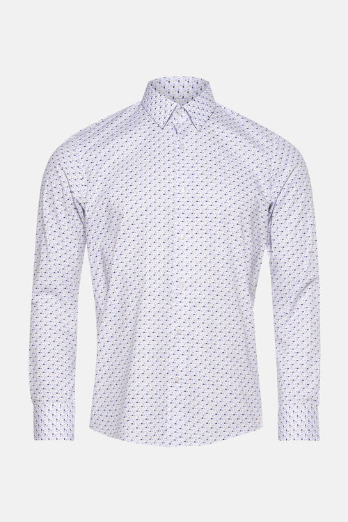 Hemd met lange mouwen - Blauw