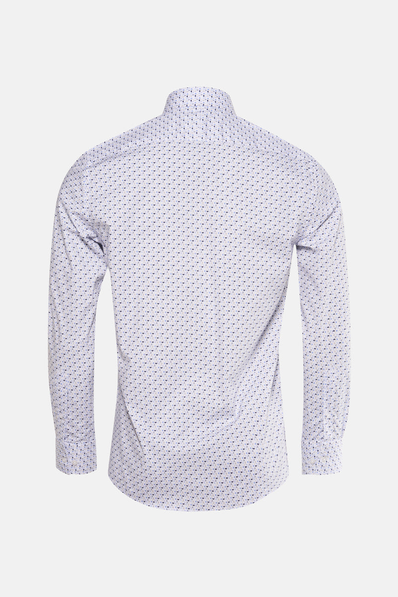 Hemd met lange mouwen - Blauw