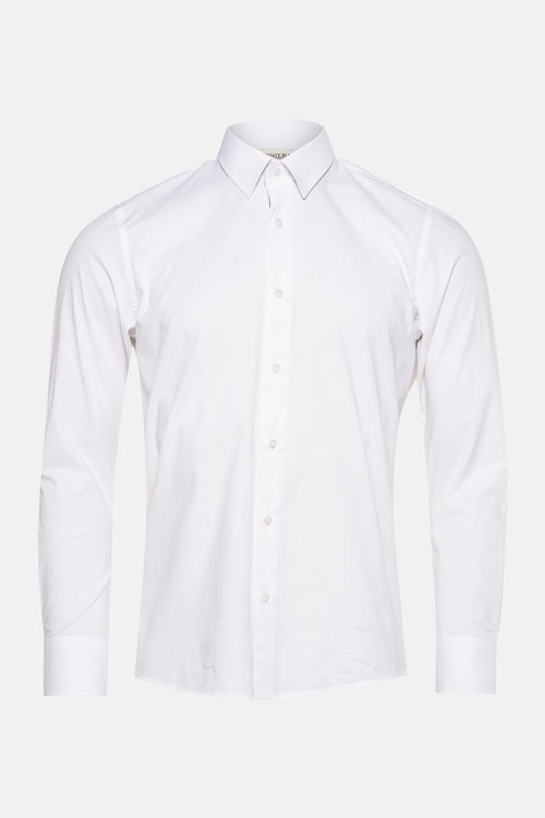 Chemise (manches longues) Blanc - PRIVATE BLUE