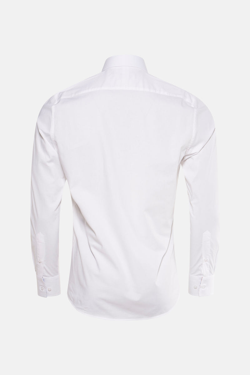 Hemd met lange mouwen - wit