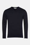 Pull col V Bleu - PRIVATE BLUE
