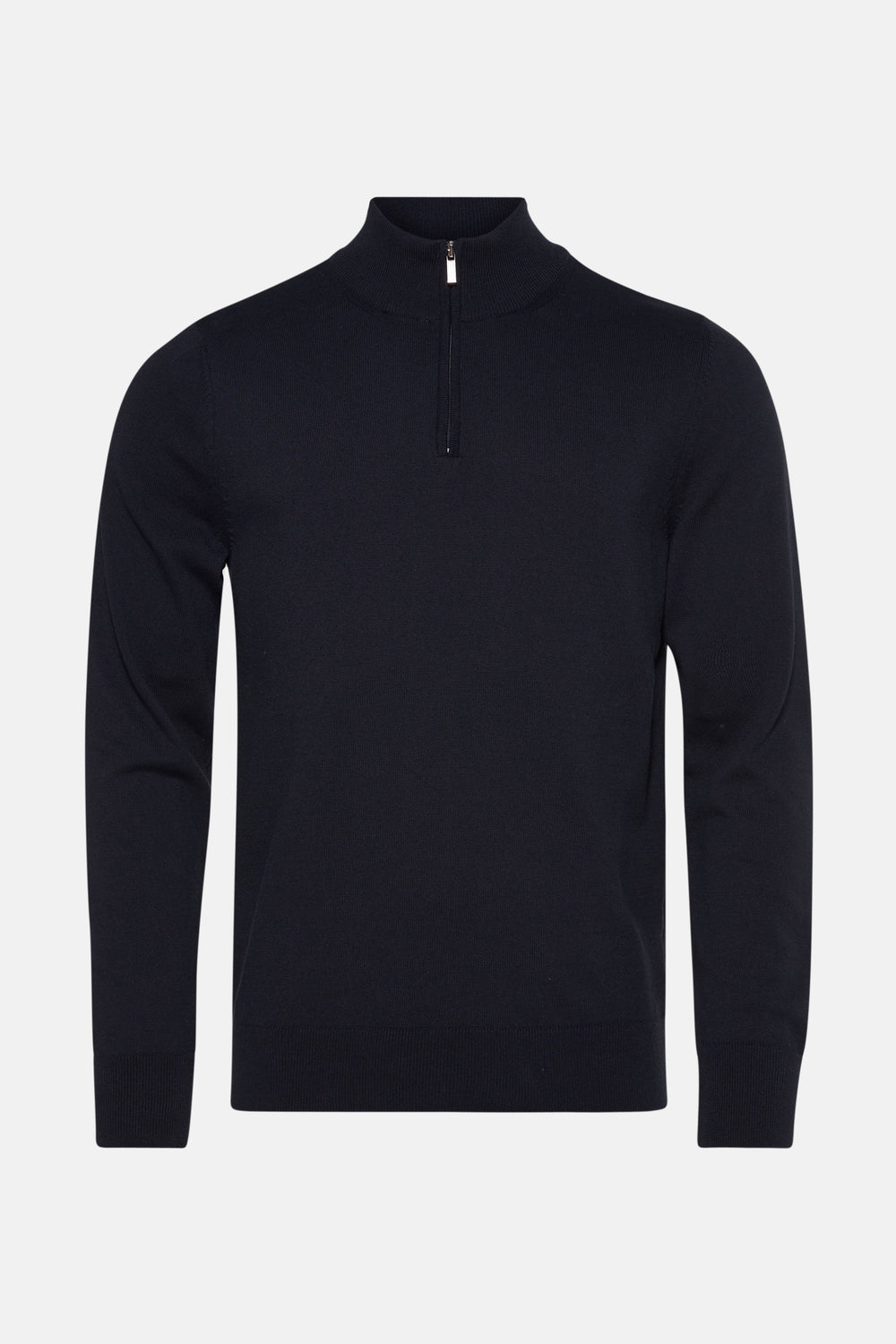Pull à col rond - bleu