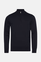 Pull met ronde hals - blauw
