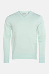 Pull col V vert - PRIVATE BLUE