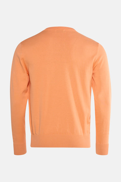 Pull col V rose - PRIVATE BLUE