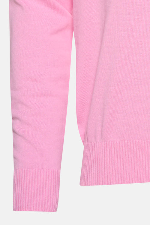 Trui met V-hals roze - PRIVATE BLUE