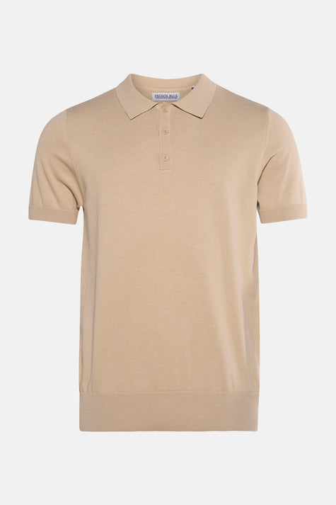 Trui met V-hals beige - PRIVATE BLUE