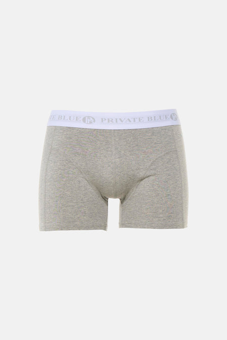 Boxer gris - PRIVATE BLUE