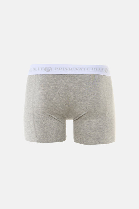 Boxer gris - PRIVATE BLUE