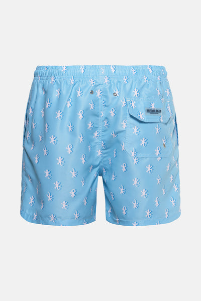 Heren tops beachwear zwemshort Bleu - PRIVATE BLUE