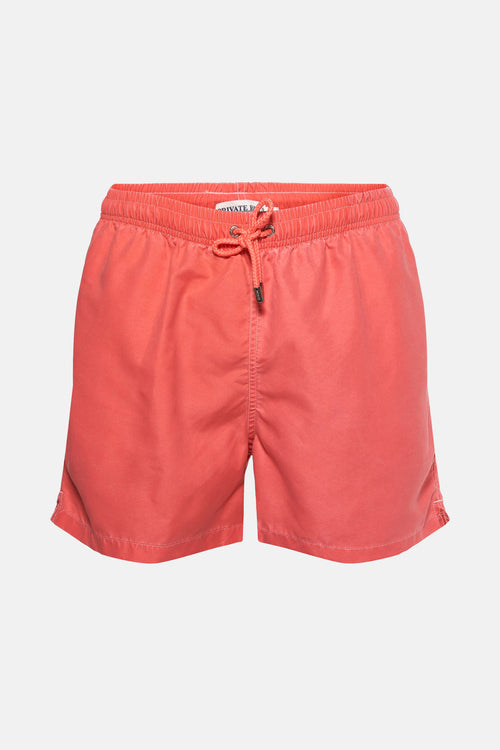 Heren tops beachwear zwemshort Orange - PRIVATE BLUE