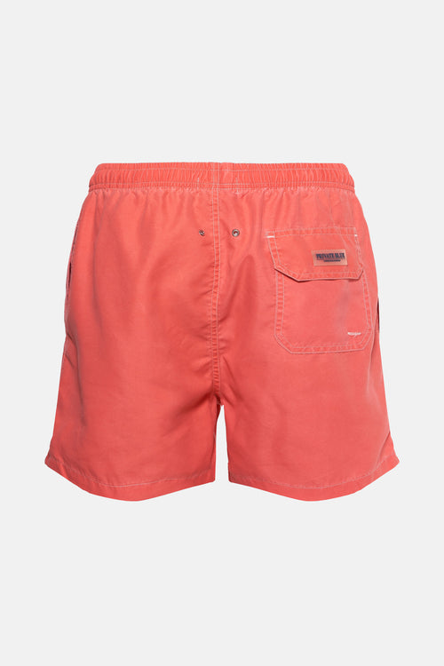 Heren tops beachwear zwemshort Orange - PRIVATE BLUE