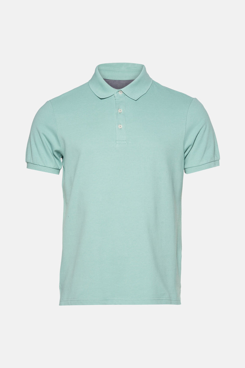 Polo met korte mouwen - groen