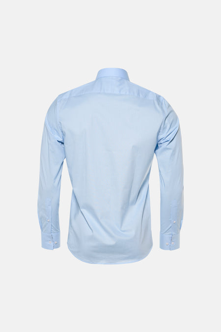 Hemd met lange mouwen - blauw
