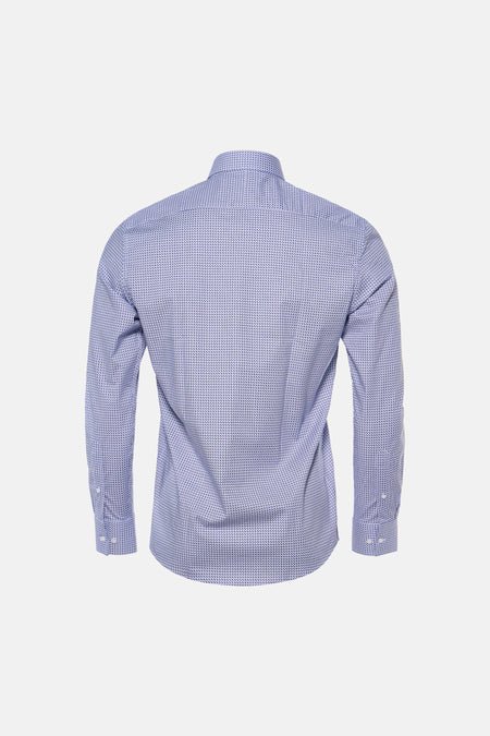 Hemd met lange mouwen - blauw