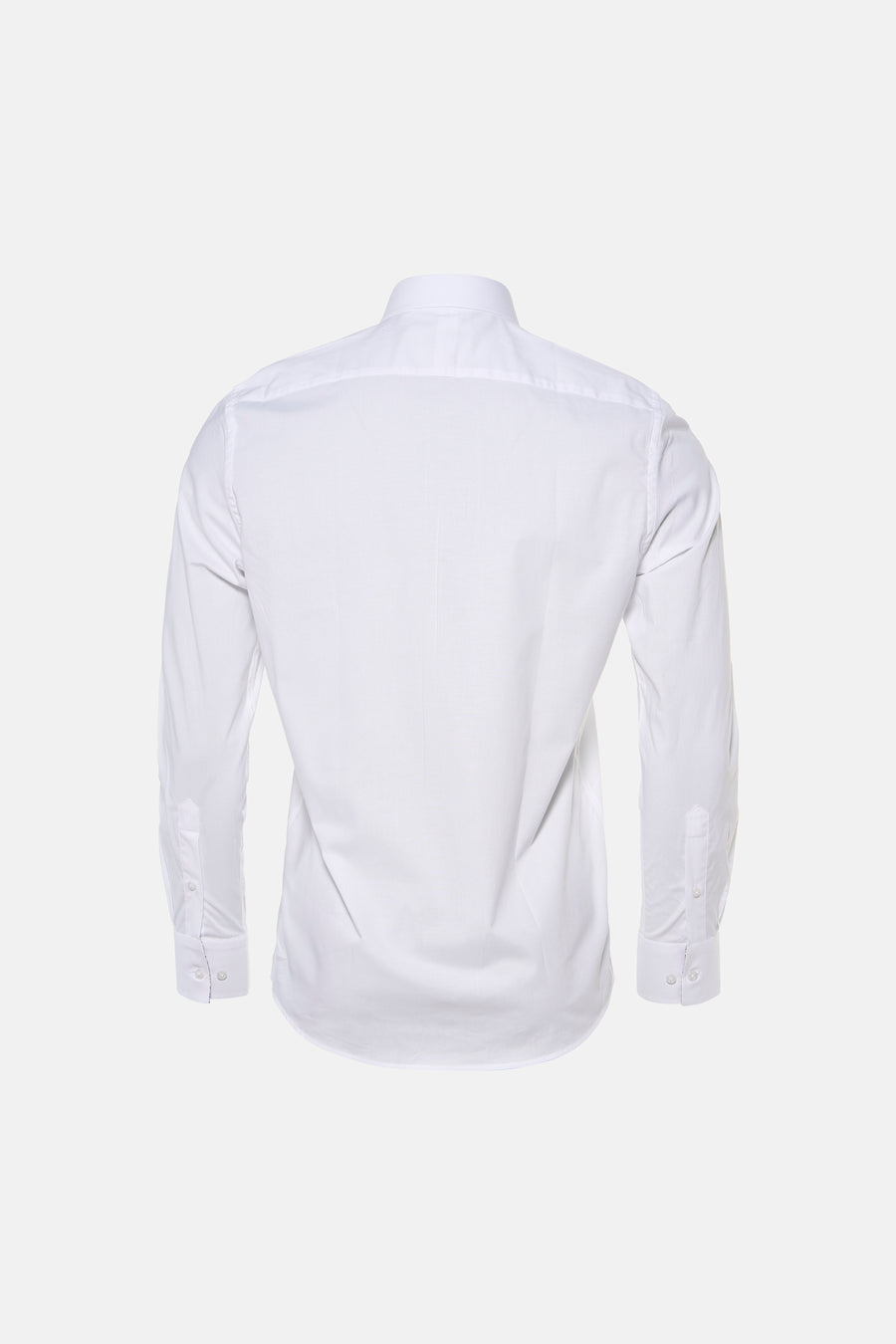 Chemise blanche à manches longues PRIVATE BLUE, vue de dos